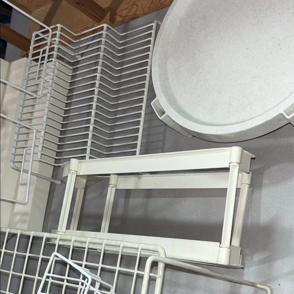 White Wire Closet Storage Organizer